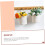 2pcs Wall Mounted Baskets Wicker Storage Baskets Cotton Fabric Hanging for Flower Home Decor 4
