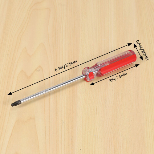 Plastic Handle T20 Security Torx Screwdriver Hand Tools 1