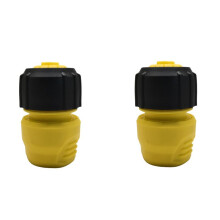 2PCS 2.645-192.0 Hose Coupling for 1/2 Inch 5/8 Inch and 3/4 Inch Gardening Watering Pipe Straight Coupling Part