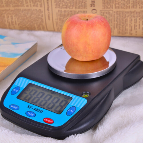 SF-400D Analytical Balance Laboratory Electronic Digital Scale Kitchen Scale 500G/0.01G Black 2