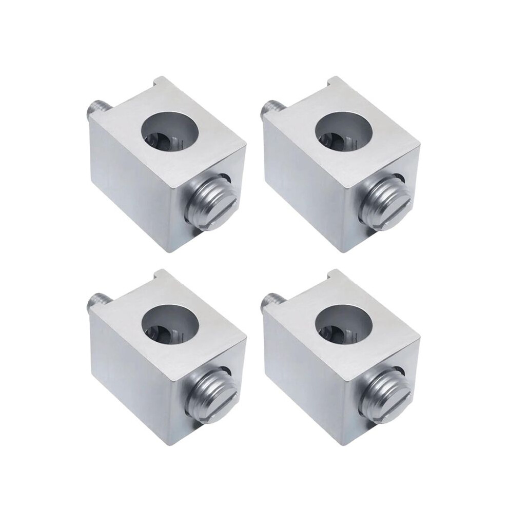 4 Pieces 4-2/0 Neutral Lug Kit Circuit Breaker Ground Lugs Aluminum Grounding Lugs Fit For Electrical Connections 4712553209729