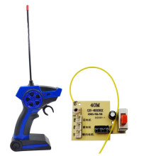 2.4G 4-Kanaals Afstandsbediening Zender- en Ontvangermodule Accessoires Vervanging voor RC-Auto met Afstandsbediening Blauw