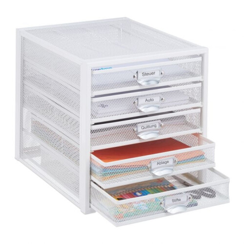 Schubladenbox mit 5 Schubladen