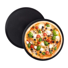 2 ks. okrúhle formy na pizzu