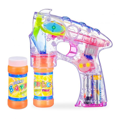 LED sæbeboble pistol