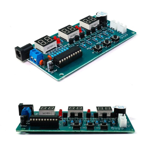 Kits DIY de Relógio Eletrônico Conjunto de Display LED de Tubo Digital Peças e Componentes de Módulo Eletrônico  5V-12V 1