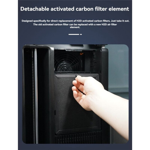 Air Filter for  H2D/H2D Laser,3D Printer Activated Carbon Air Purifier Filter Replacement Accessories 2