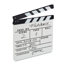Onglet de film blanc