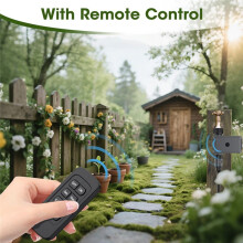 Automatic Sprinkler Timer Remote Control Garden Water Timer Irrigation Watering System Hose Control with 1 Outlet