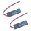 2 Pcs Battery Level Indicator 3S Ternary Lithium Battery Lithium Iron Phosphate Lead-Acid Battery Capacity Display Meter 1