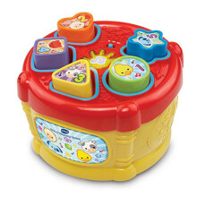 VTech Sort and Discover Drum, Musical Toy with Learning Games, Interactive Toy Suitable for Boys and Girls Aged 12 Months & Over