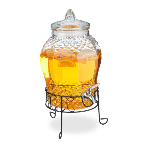 Distributeur de boissons avec support 8 L