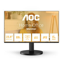 AOC 24B3HA2 - 24 Inch FHD monitor, IPS, 100Hz, 1ms, Ultra Narrow Boarder, FlickerFree, Adaptive Sync (1920 x 1080 250 cd/m HDMI 1.4 / DP 1.4)