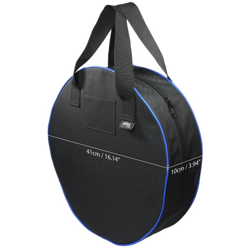 U7225 EV Charging Cable Bag - Black with Blue Trim 1
