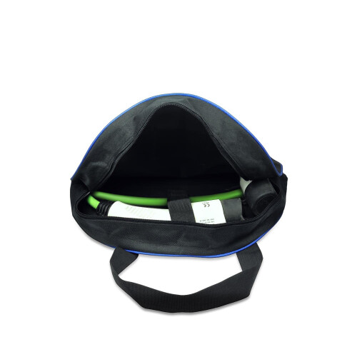 U7225 EV Charging Cable Bag - Black with Blue Trim 2