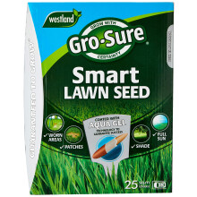 Gro-Sure Aqua Gel Coated Smart Grass Lawn Seed, 25 m2, 1 kg