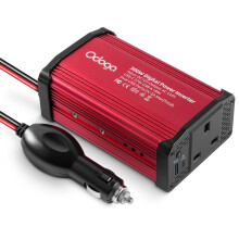 Odoga 300W Car Power Inverter 12V to 240V / 230V Converter, USB-A and USB-C 3A Charging Ports - Charge Your Laptop, iPad, iPhone, Tablet, Consoles &