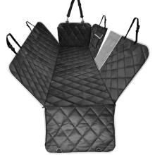 VSPETCC Dog Car Seat Cover,100% Waterproof with Mesh Window And Storage Pocket,Durable Scratchproof Nonslip Dog Hammock with Universal Size Fits for