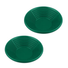 Ciotole per il lavaggio verde oro, confezione da 2