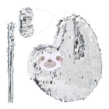 Pignatta bradipo con clava e maschera