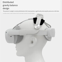 VR Headband for  4 VR Bracket Accessories Non-Slip Adjustable Mobile Power Bracket Ergonomic Headwear VR Bracket