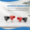 200A AllCopper Lithium Battery Terminal Block High Current  Inverter Plug Wall Mounted Type Storage Connector 4PCS 2
