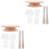 2Pcs Multi-Color Cake Turntable Set with Stable Base Smooth Rotation 3