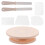 2Pcs Multi-Color Cake Turntable Set with Stable Base Smooth Rotation 10