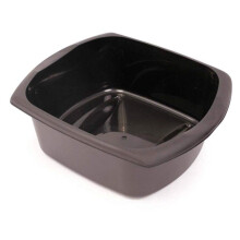 Addis Rectangular Washing up Bowl, Metallic, Large, 9.5 Litre