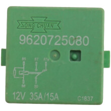 12V 35A 5 Stifte KüHlung KüHler LüFter Relais GrüN 6547TX für 206 207 306 307 406 407 807