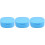 3Pcs Storage Holder Denture Retainer Case with 4