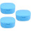 3Pcs Storage Holder Denture Retainer Case with 7