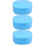 3Pcs Storage Holder Denture Retainer Case with 8