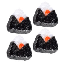 12Stk Mini Reisbällchen Deko Aus PVC Schwarz Robust Für Miniaturhäuser