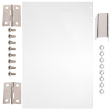5Stk PVC Klarschutzpanel Für Popcornmaschine Heimgebrauch Weiß