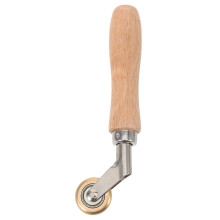 3Stk Vinyl- Und Tapetenroller Holz Handrolle Für Heim Und