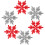 32Stk Untersetzer Weihnachtsdeko 1