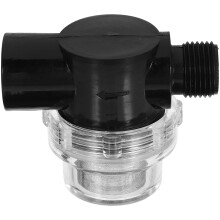 5Pcs Reusable Water Hose Inline Strainer Filter Stainless Steel Black