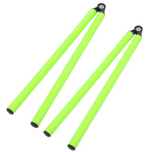 10Stk Markierstab Sport ABS Aluminium Trainingsgerät Leuchtend Grün
