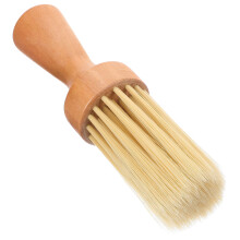 2Stk Bart- Und Schnurrbartbürste Herren Khaki Holzgriff Ergonomisch