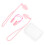 3Ensembles Clips Bouchons Oreilles Natation Rose Confort 1