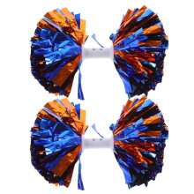 4Stk Robuste Kunststoff Glitter Cheer Pom Poms Für Cheerleading Shows