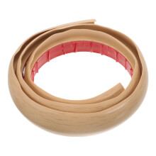 3Stk Schwellenrampe PVC Beige Mit Oberfläche Für Auto