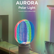 LED Dazzle Colour Rotating Ambient Bedroom Table Lamp Charging Bedroom Romantic Night Light Dimming Lamp