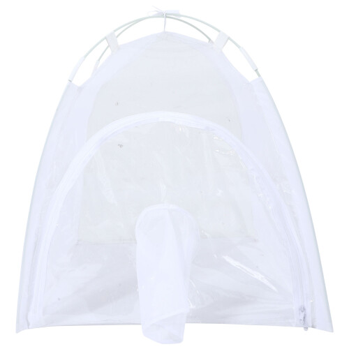 4Pièces Abri PVC Cage Observation Insectes Extérieur