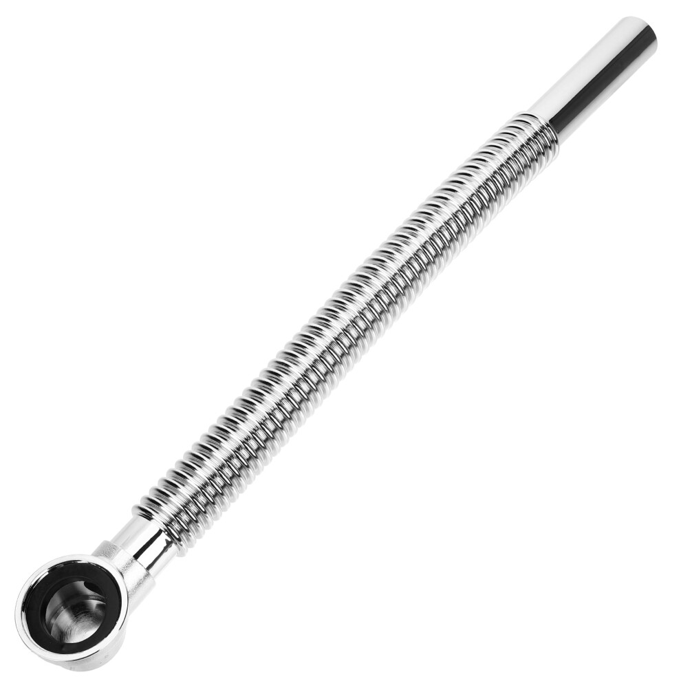 2Pcs Flexible Tub Drain Hose Silver Copper For Bathroom And Bathtub 3642825029384