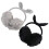 8Pcs Plush Winter Ear Muffs Stretchable Ear Covers Assorted Colors 1