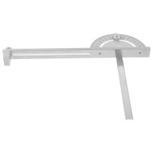 5Pièces Onglet Métal Argenté Portatif Pour Scie De Table Bois