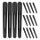 100Pièces Spatules Cosmétiques Noires PP Ergonomiques Pour 1