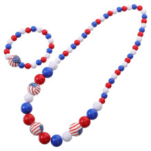 2Ensembles Ensemble Bracelet Bois Décoration Femme